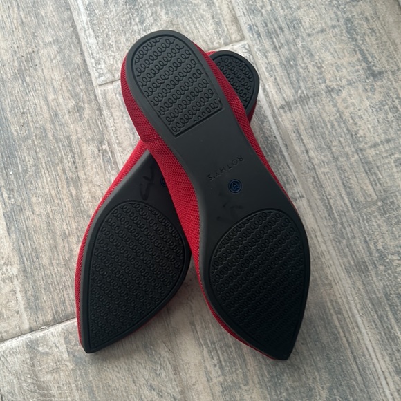 Rothy’s Chili red pointed flats - Picture 4 of 5